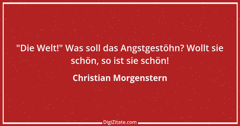 Zitat von Christian Morgenstern 429