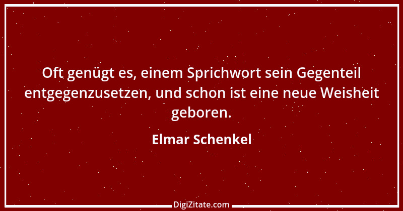 Zitat von Elmar Schenkel 119