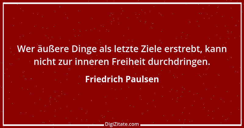 Zitat von Friedrich Paulsen 13