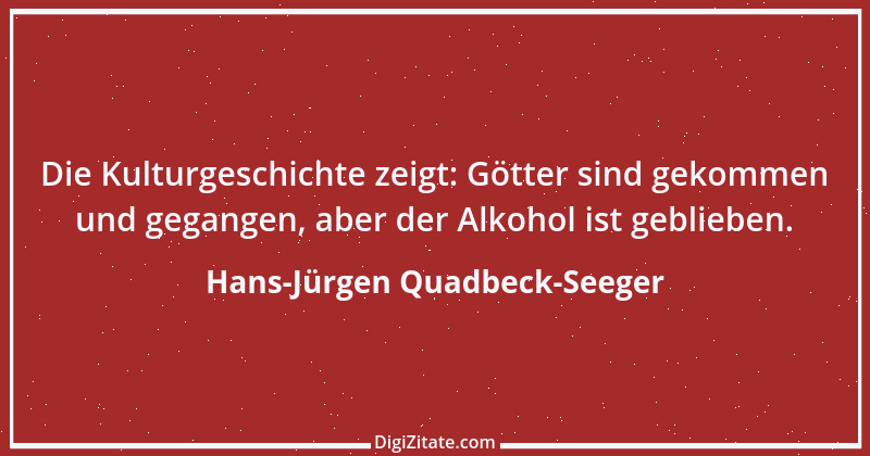 Zitat von Hans-Jürgen Quadbeck-Seeger 534