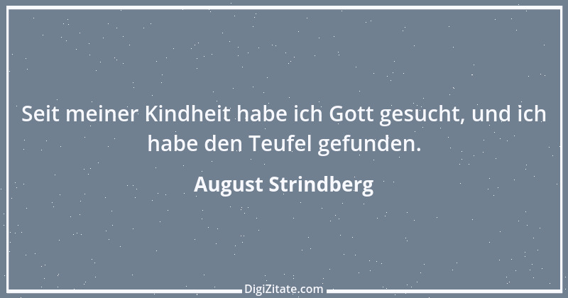 Zitat von August Strindberg 91