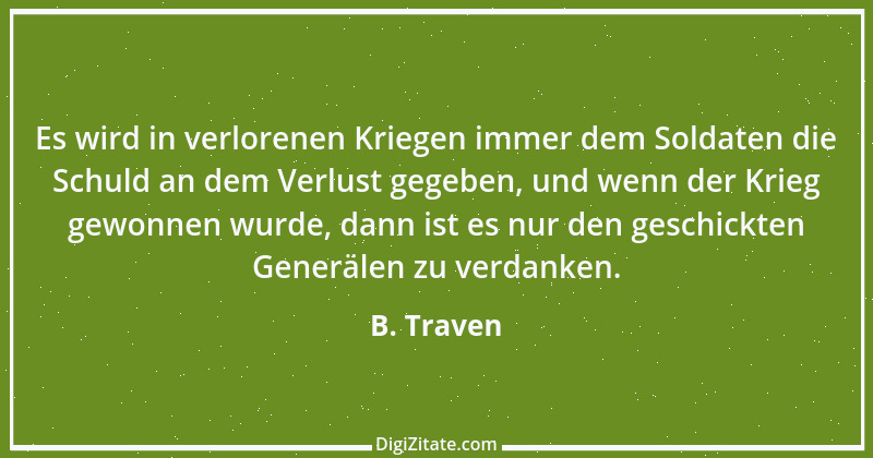 Zitat von B. Traven 4