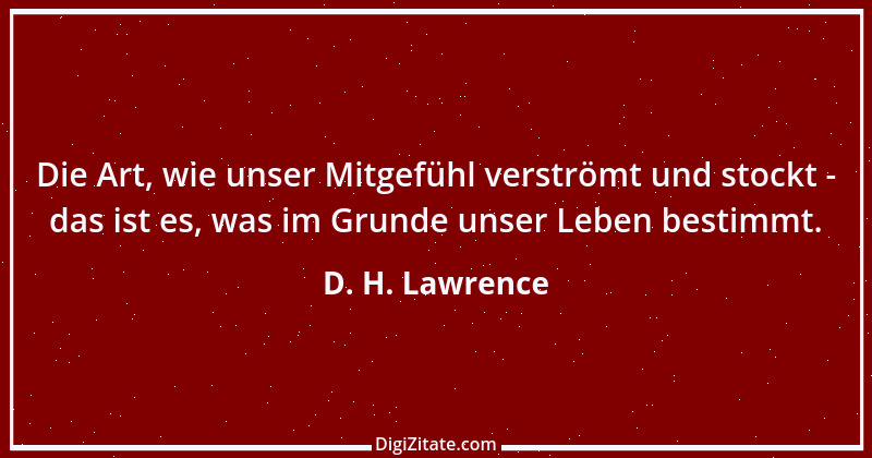 Zitat von D. H. Lawrence 20