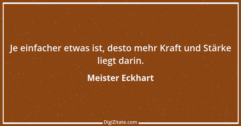 Zitat von Meister Eckhart 108