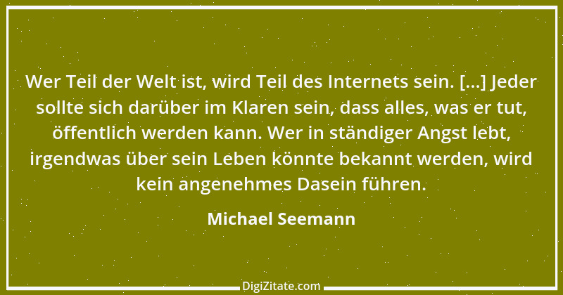 Zitat von Michael Seemann 3