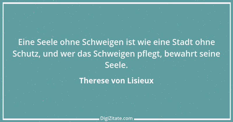 Zitat von Therese von Lisieux 4