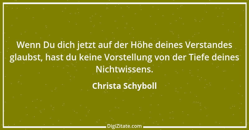 Zitat von Christa Schyboll 158