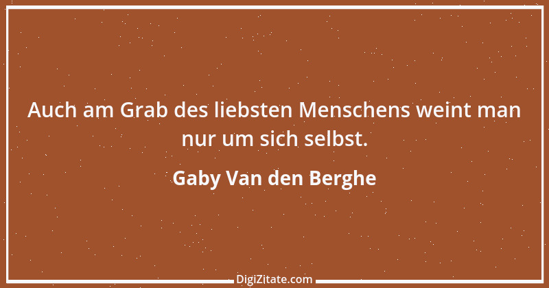 Zitat von Gaby Van den Berghe 2