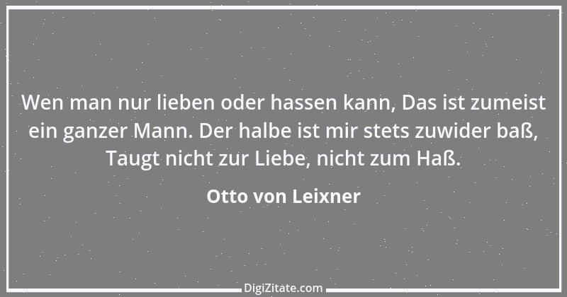 Zitat von Otto von Leixner 207