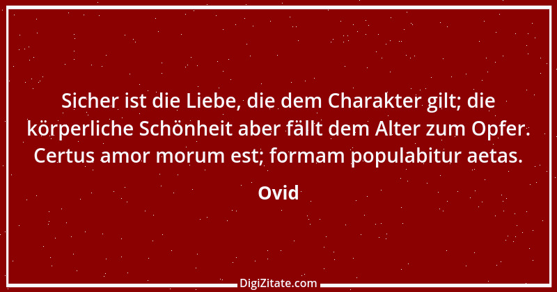 Zitat von Ovid 288