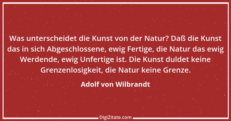 Zitat von Adolf von Wilbrandt 8