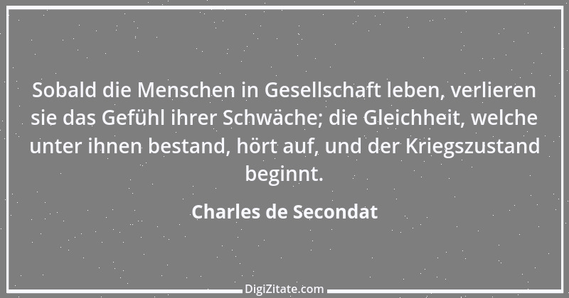 Zitat von Charles de Secondat 104