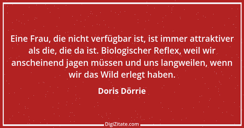 Zitat von Doris Dörrie 10