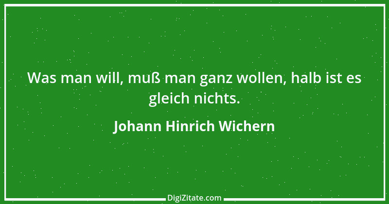 Zitat von Johann Hinrich Wichern 2