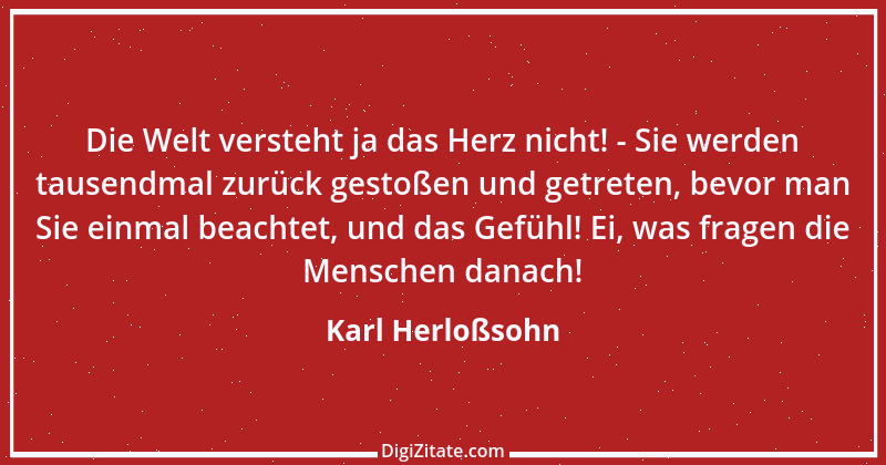 Zitat von Karl Herloßsohn 1