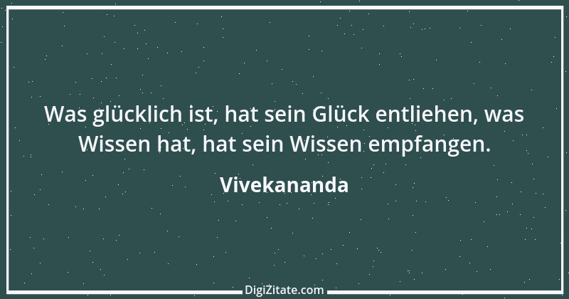 Zitat von Vivekananda 9