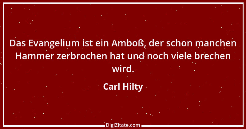 Zitat von Carl Hilty 92