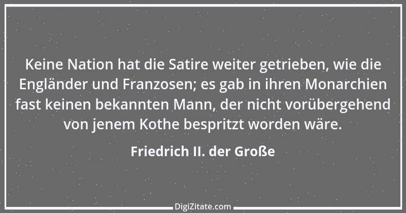 Zitat von Friedrich II. der Große 62