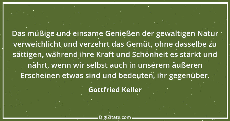 Zitat von Gottfried Keller 157