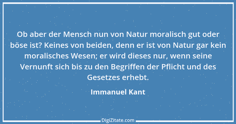 Zitat von Immanuel Kant 401