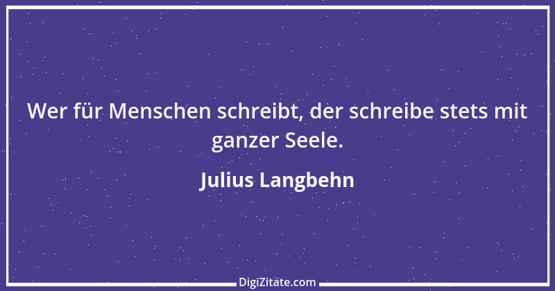 Zitat von Julius Langbehn 21