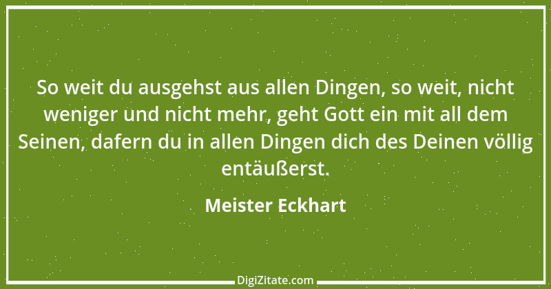 Zitat von Meister Eckhart 111