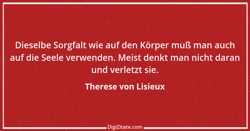 Zitat von Therese von Lisieux 7