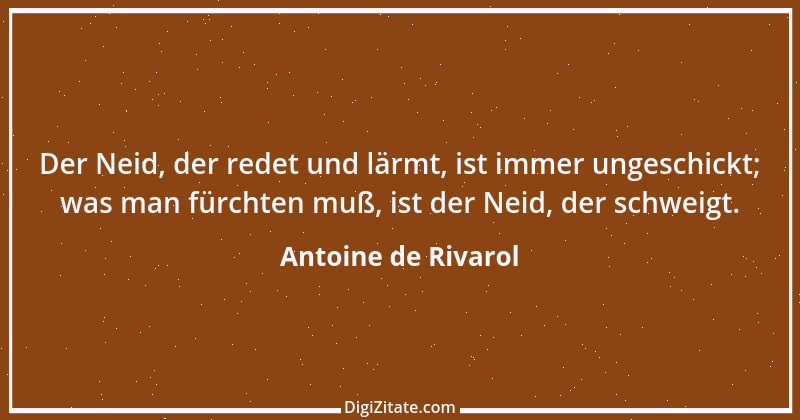 Zitat von Antoine de Rivarol 57