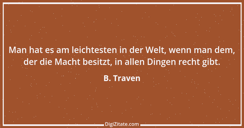 Zitat von B. Traven 8