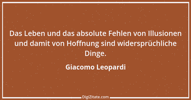 Zitat von Giacomo Leopardi 72