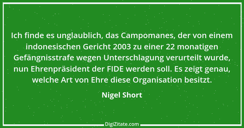 Zitat von Nigel Short 12