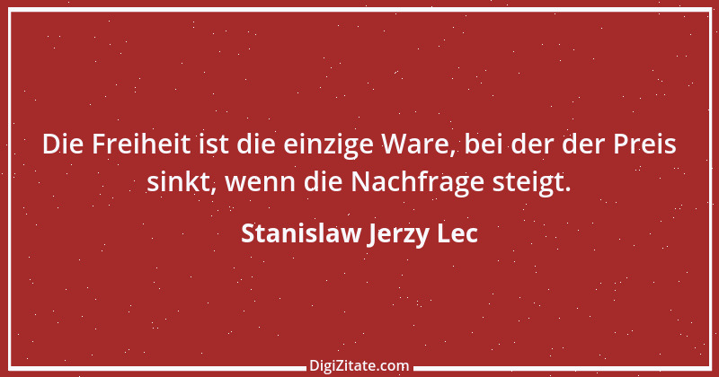 Zitat von Stanislaw Jerzy Lec 244