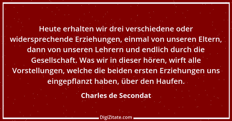 Zitat von Charles de Secondat 107