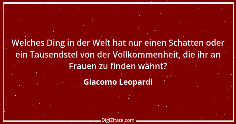 Zitat von Giacomo Leopardi 73