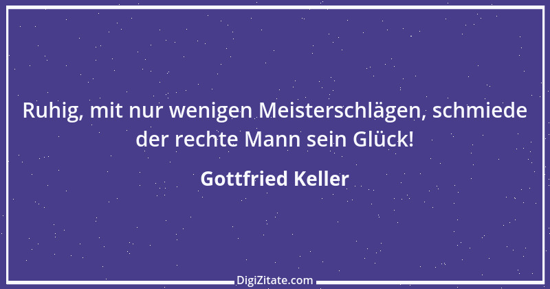 Zitat von Gottfried Keller 159