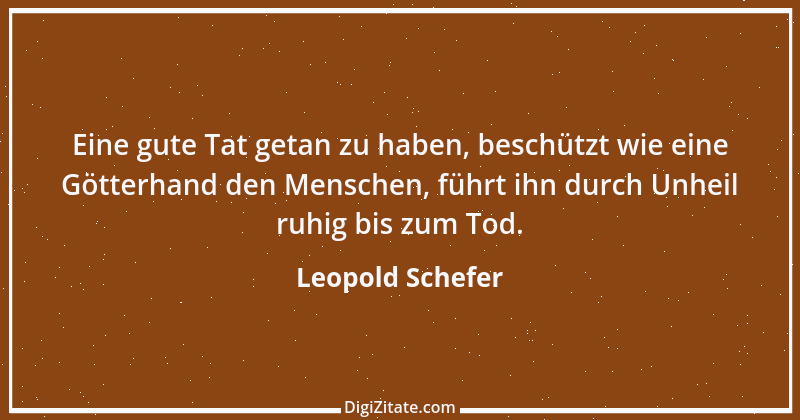 Zitat von Leopold Schefer 22