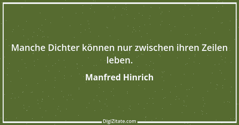 Zitat von Manfred Hinrich 86