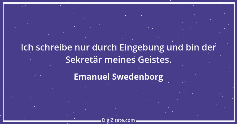 Zitat von Emanuel Swedenborg 20