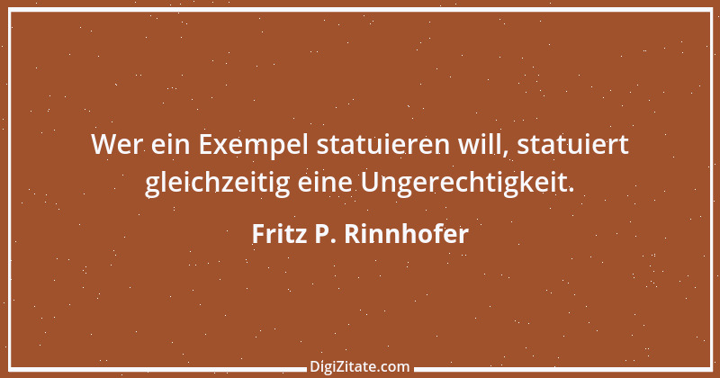 Zitat von Fritz P. Rinnhofer 161