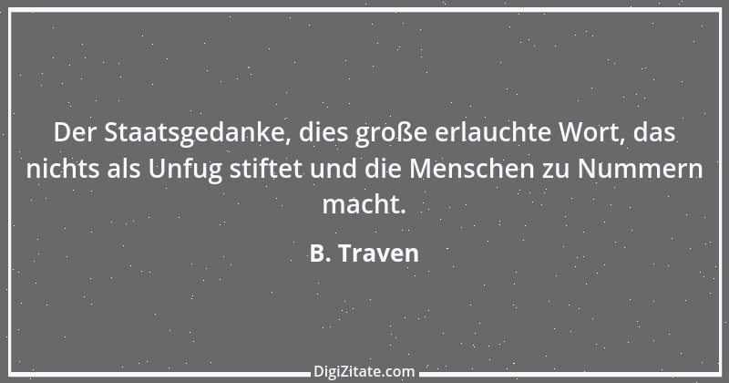 Zitat von B. Traven 12