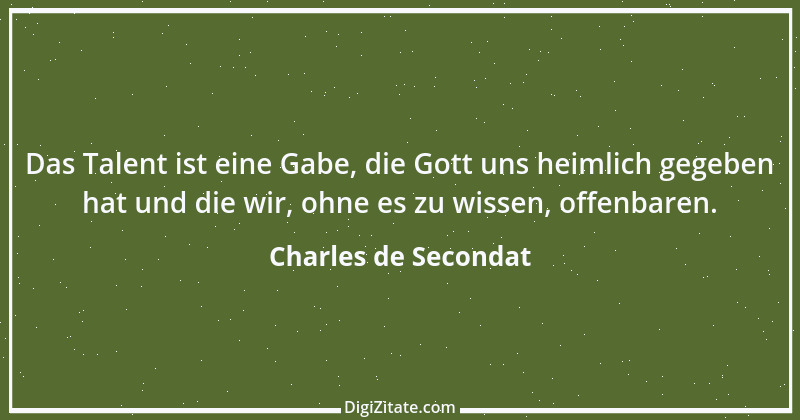 Zitat von Charles de Secondat 110