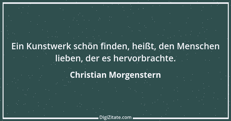 Zitat von Christian Morgenstern 438