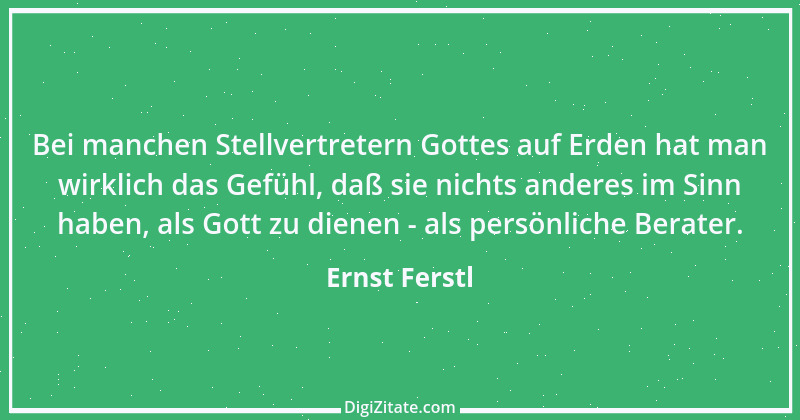 Zitat von Ernst Ferstl 2356