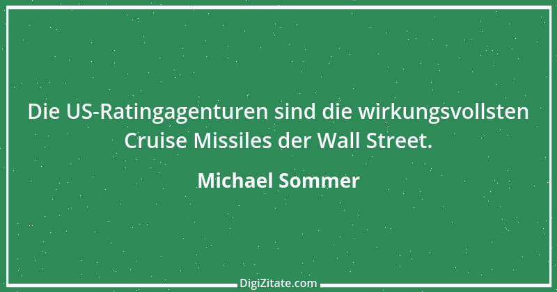 Zitat von Michael Sommer 2