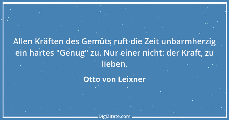 Zitat von Otto von Leixner 214