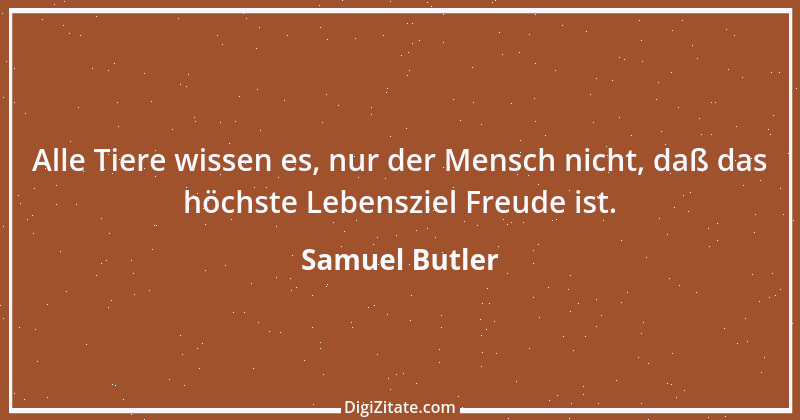 Zitat von Samuel Butler 6