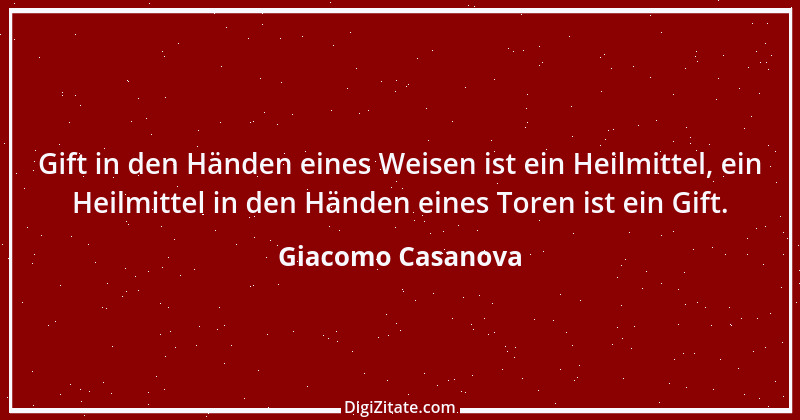 Zitat von Giacomo Casanova 9