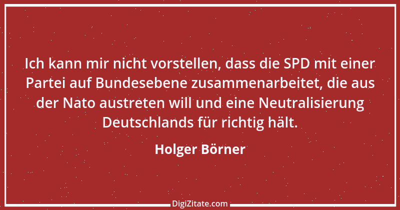 Zitat von Holger Börner 4