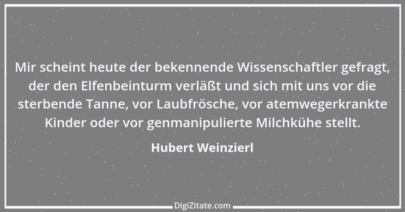 Zitat von Hubert Weinzierl 8