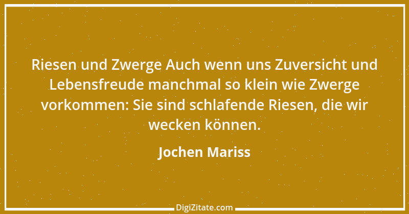 Zitat von Jochen Mariss 59